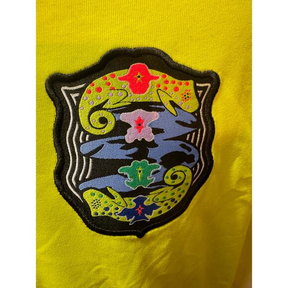 Nike SB YA Long Sleeve Lizard Graphic Shirt White Loose Fit Size Medium Skate - Picture 2 of 5